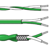 PFA type k thermocouple cables