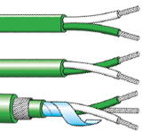 PVC type k thermocouple cables