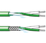 Silicone type k thermocouple cables