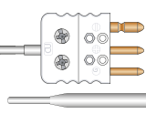 RTD, PRT, Pt100 Sensor with Standard Plug