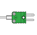 Miniature Thermocouple with Mini Plug