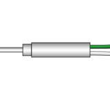 Miniature Thermocouple with Pot Seal