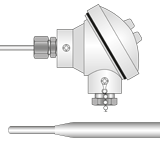 RTD, PRT, Pt100 Sensor with Stainless Steel Head
