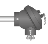 Rugged Type T thermocouple with durable sheath for demanding low-temperature industrial environments
